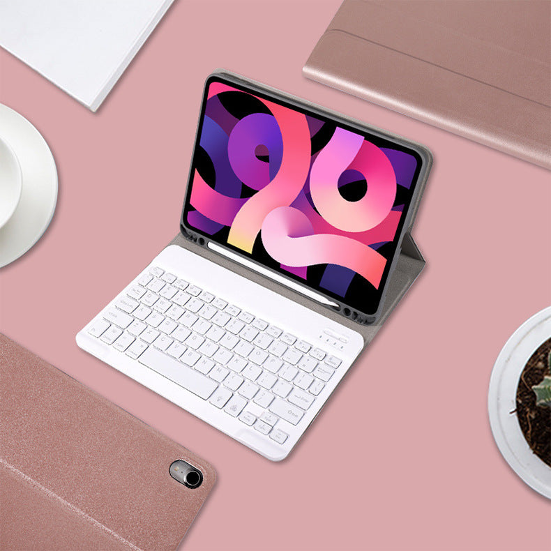 Contrôle de clavier Ipad de protection de fente de stylo Bluetooth sans fil