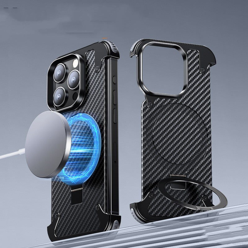 Carbon Fibre Téléphone Shell Metal