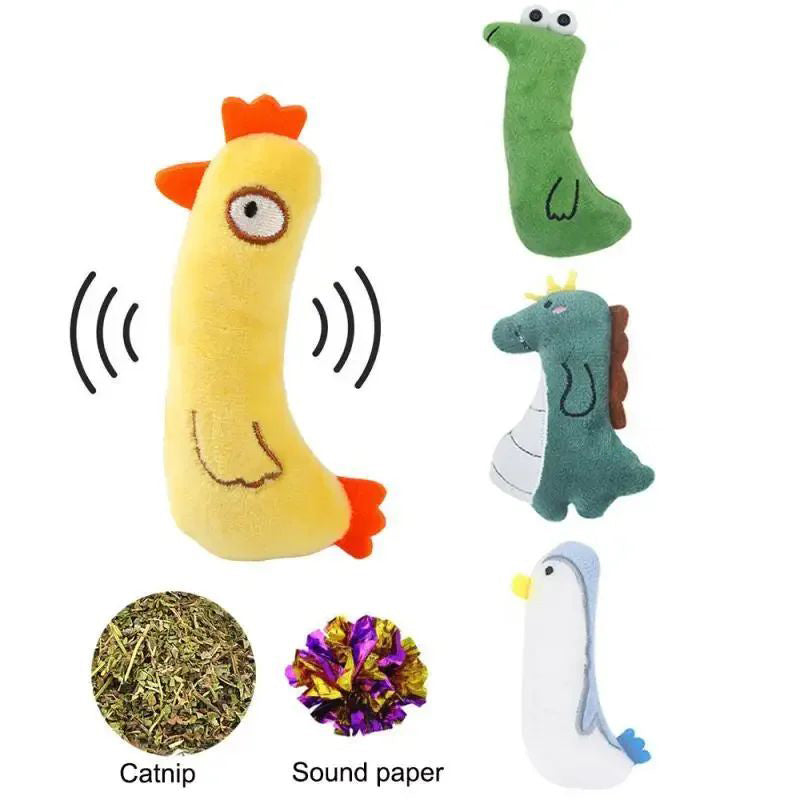 Catnip animaux de compagnie jouets chats fournitures pour mignon chat jouets chiot chaton dents Grinding chat peluche Thum