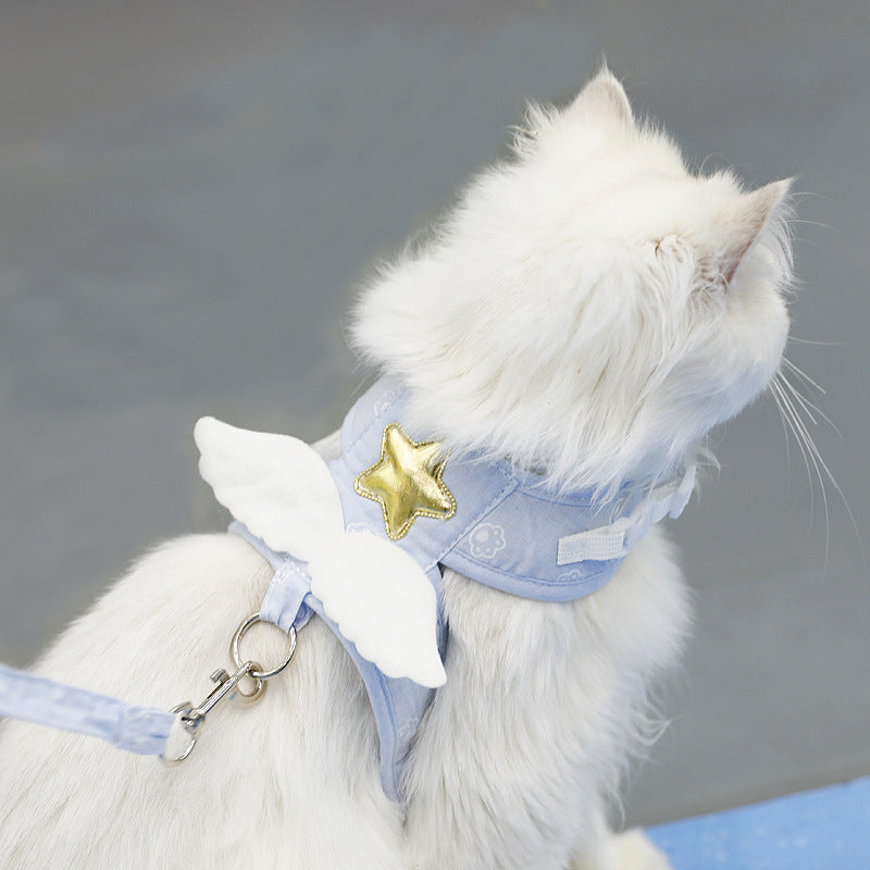 Anges Ailes Harnais de chat et laisses