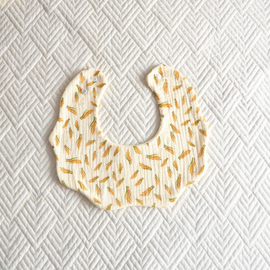 Coton Cinq couches Bib Pétale Baby Salive Serviette