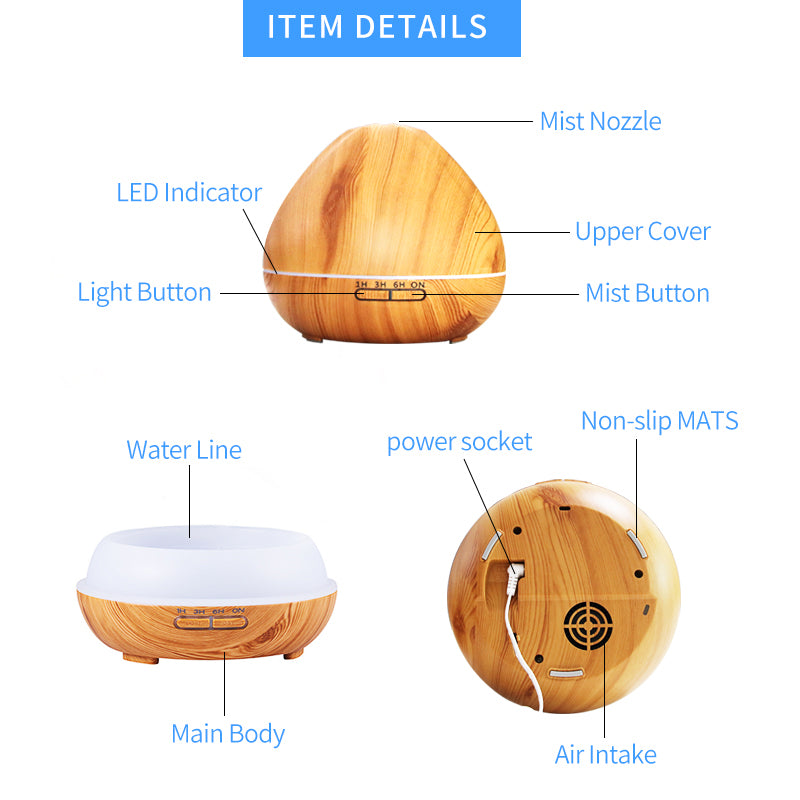 Machine d'aromathérapie à humidificateur d'air