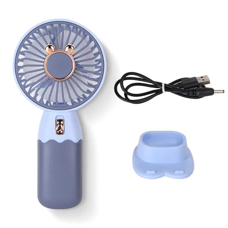 Mini ventilateur portable portatif de recharge USB pour usage domestique