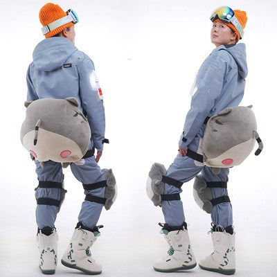 Patinage Butt Pad Little Turtle Roller Skating Guard Équipement Knee Pads