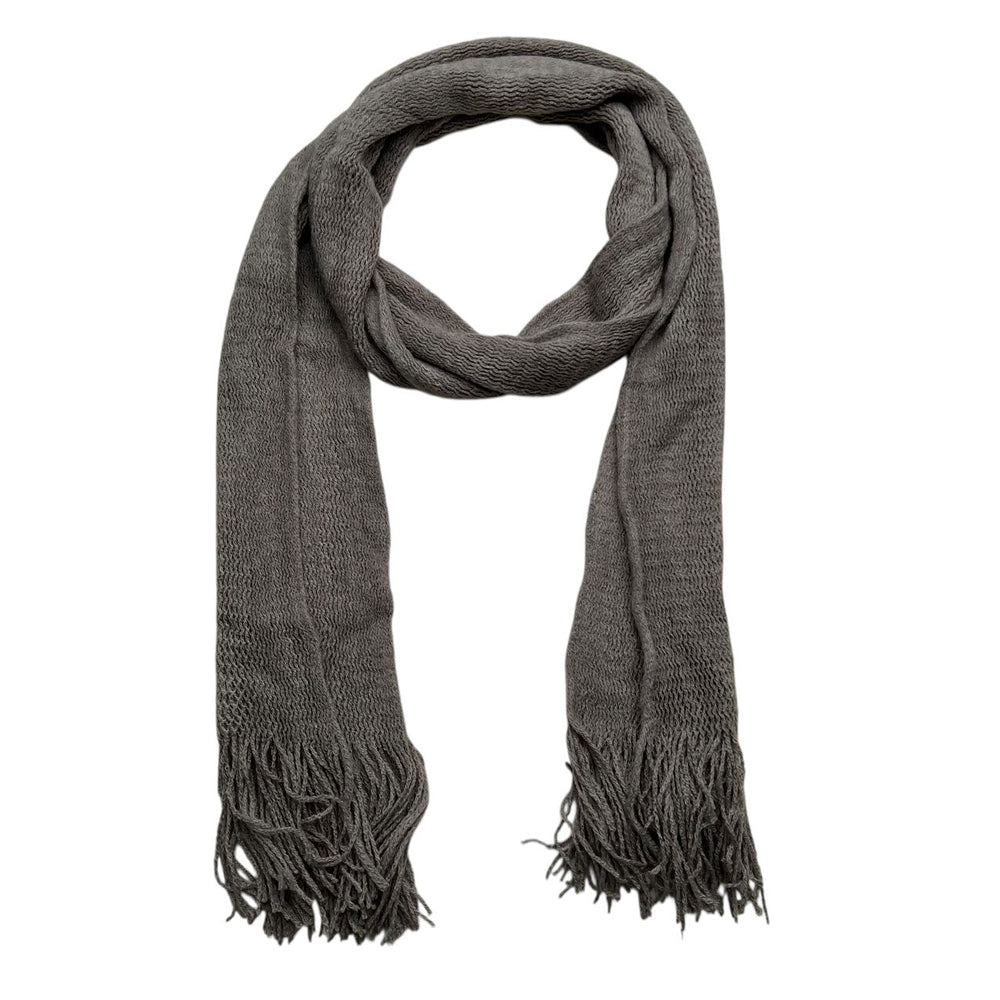 Light Gray Scarf 2pcs