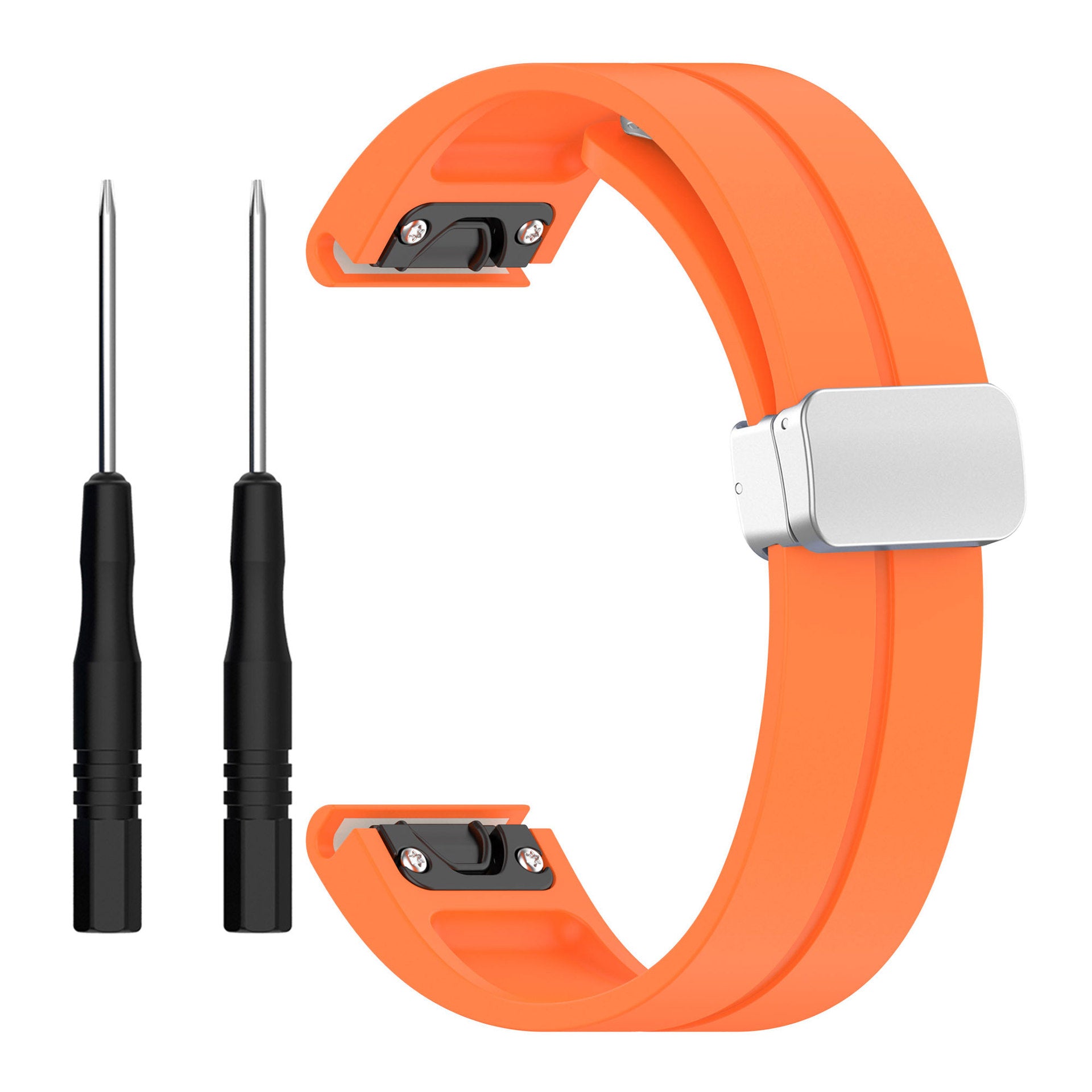 Bracelet en silicone à libération rapide