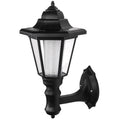 Lampe murale solaire hexagonale extérieure
