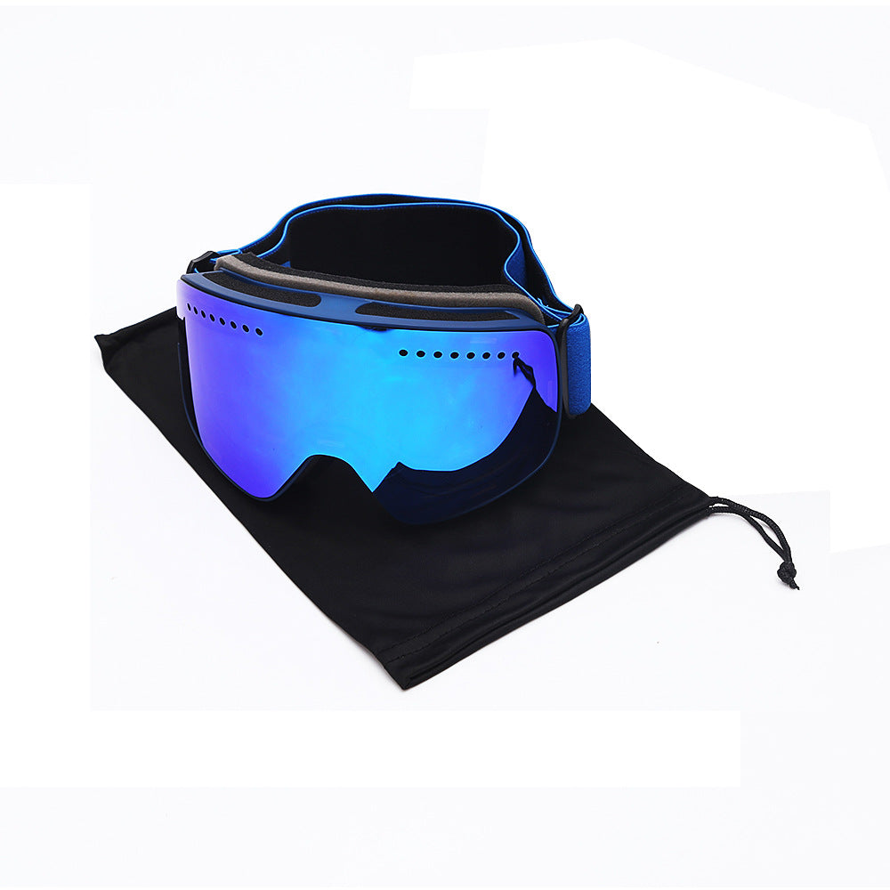 Double anti-fog italien Tablette Protection des yeux Lunettes de ski