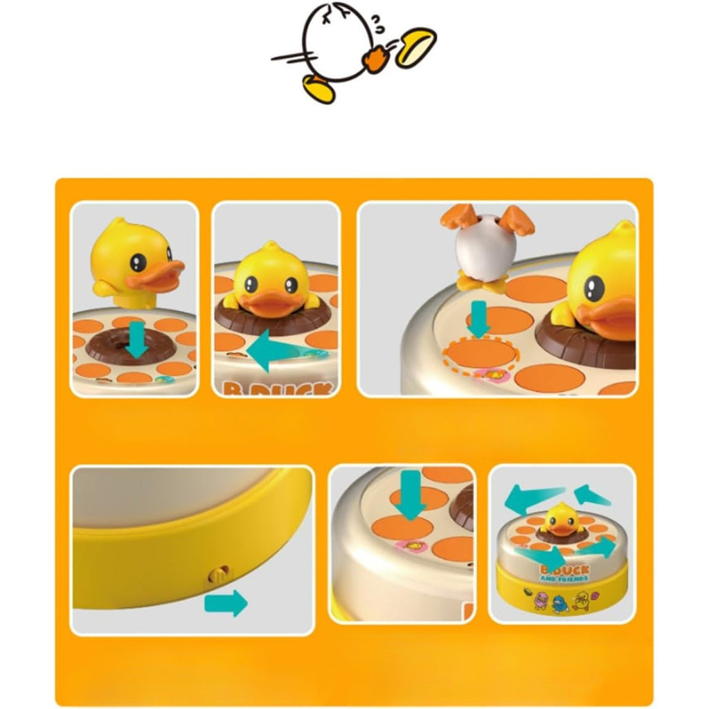 Jeu de pêche au canard avec un mécanisme de printemps - Un défi de table amusant pour les adultes et papa