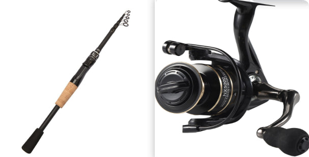 Telescopic Lure Rod Vibration-out Road Slip M Adjustment Convenient Fishing Pole