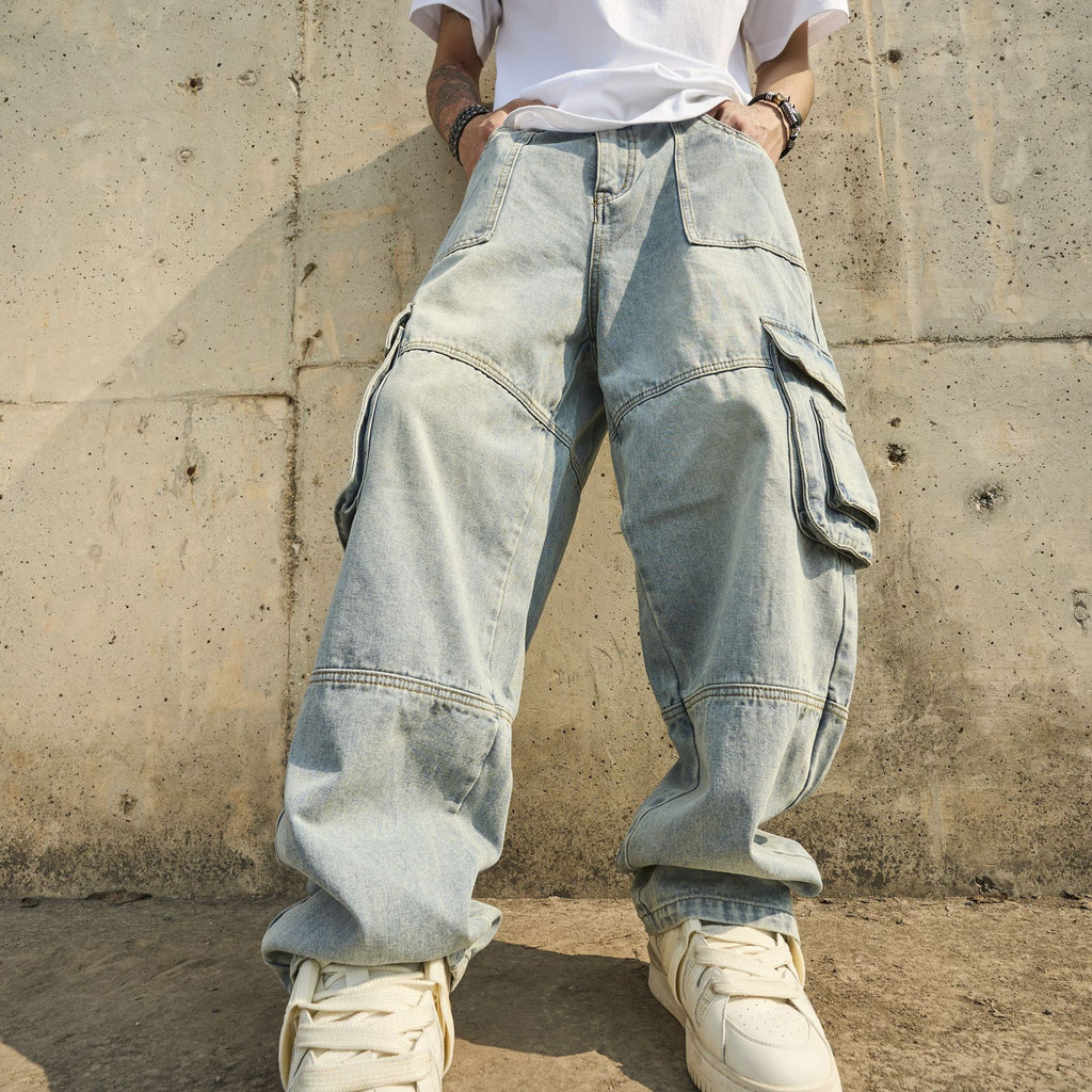 Jeans décontractés à la mode, style américain