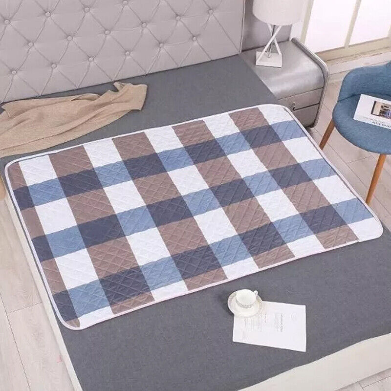 Incontinence réutilisable Bed Pad Absorbent Lavable Bed Matelas Protecteur 80X120cm