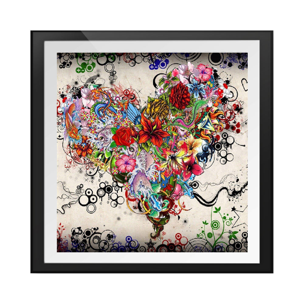 Diamant Peinture Mosaic Rose Kit de broderie complète