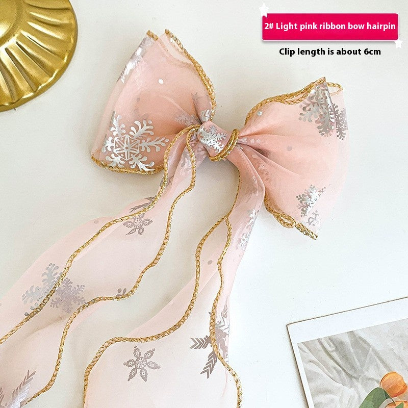 Femelle Sweet Desire Mesh Bow Clip cheveux