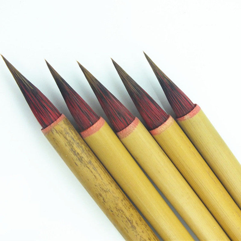 Pince à écrire Petit crochet rouge ligne stylo