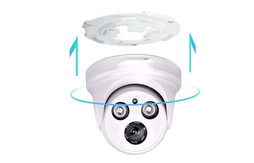 Caméra de surveillance moniteur de vision nocturne