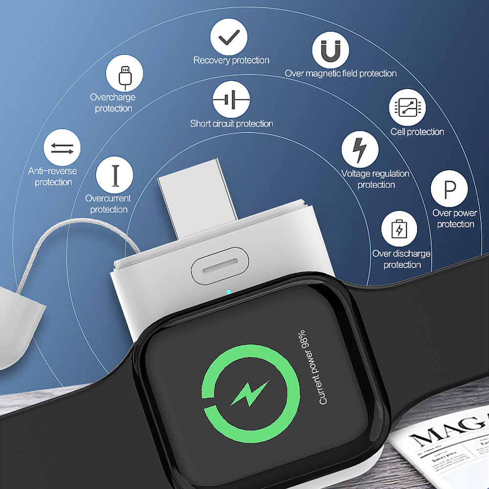 Smart montre mini chargeur portable