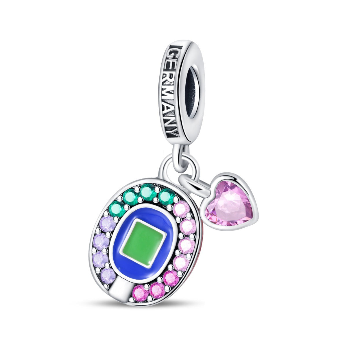 Football Bricolage perles Pendentif Bracelet Accessoires