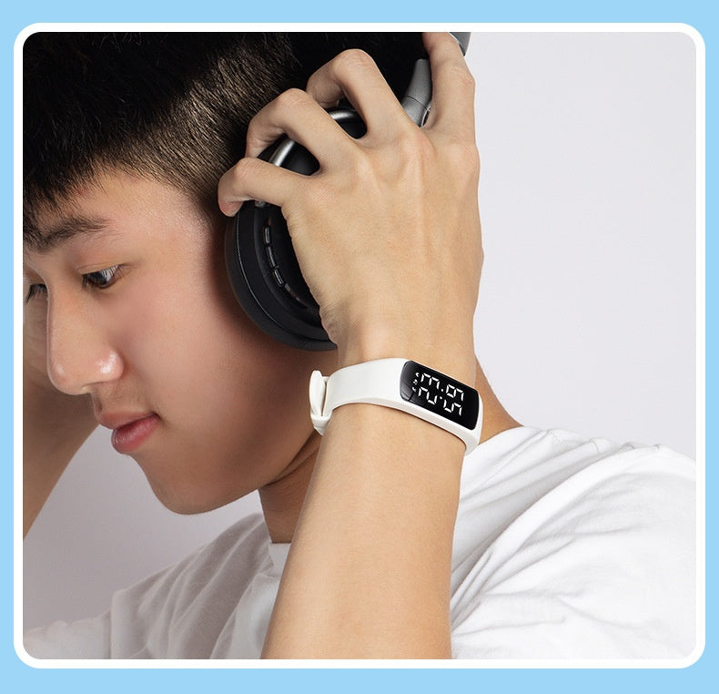 Horloge d'alarme de vibration Smart Waterproof Montre électronique