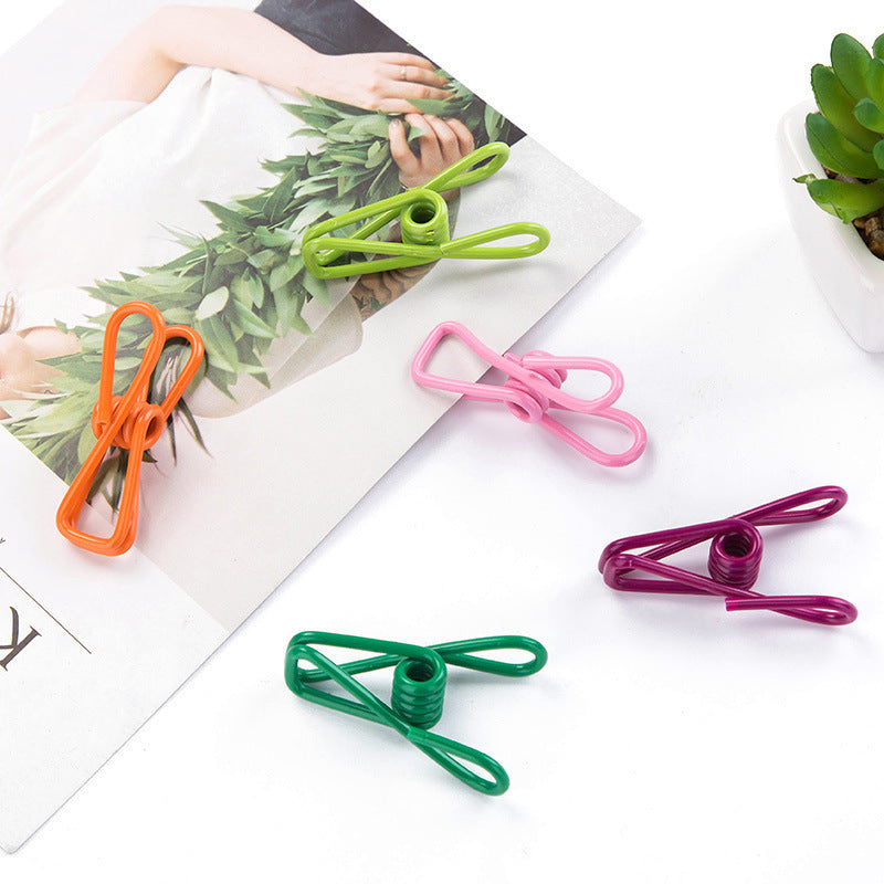 Clip de ménage couleur-5 packs de couleur aléatoire-1 pack-opp sac-SHEIN transfrontalier