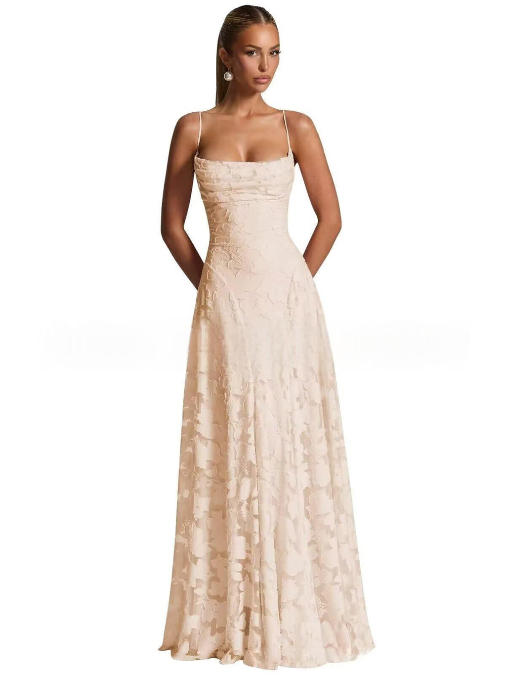 Strapless Evening Gown