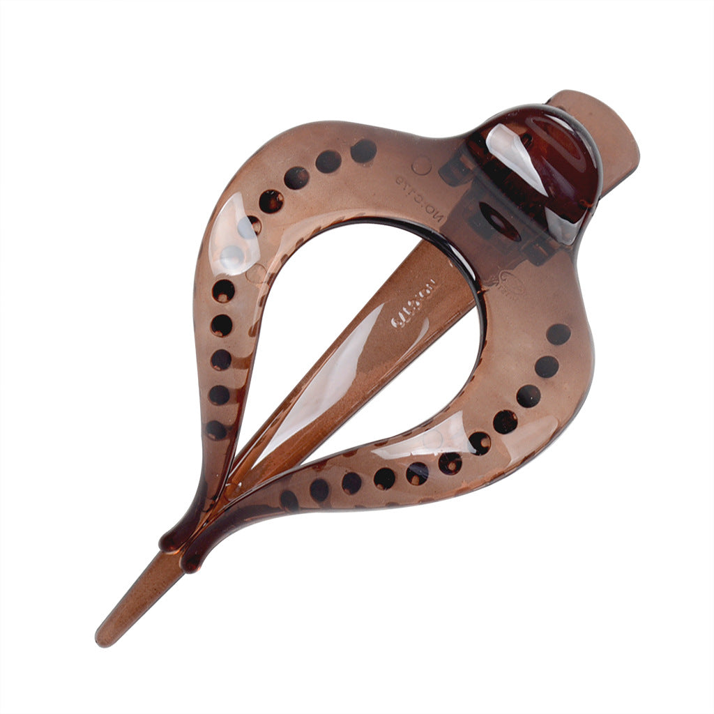 Shark Clip Sweet One Stroke à travers le coeur Duckbill Clip