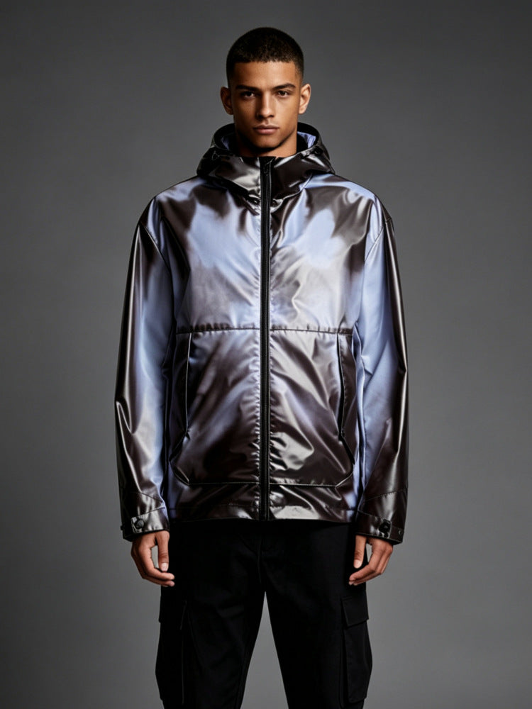 Veste homme thermique-responsable couleur-changement de manteau