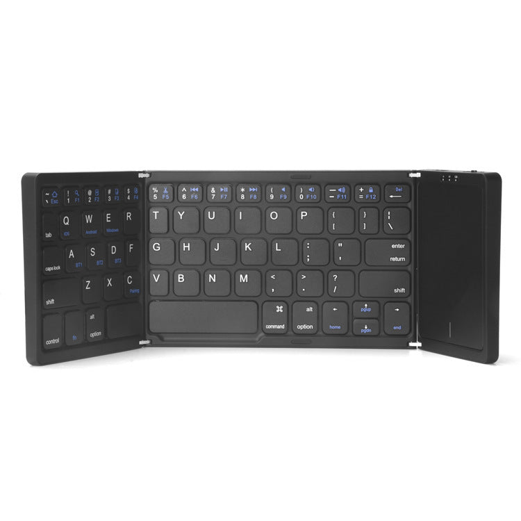 Trois claviers Bluetooth sans fil sans fil Touch Pad portable Tablette portable