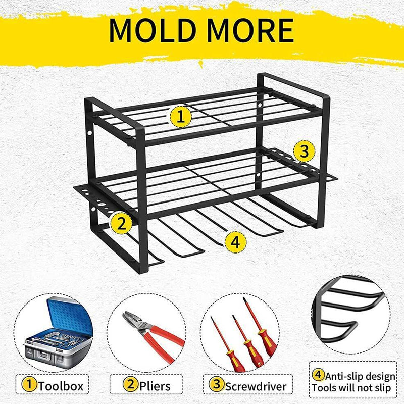 Entreposage d'outils de puissance Électrique Rack mural Mount Atelier Garage Outil Organisateur