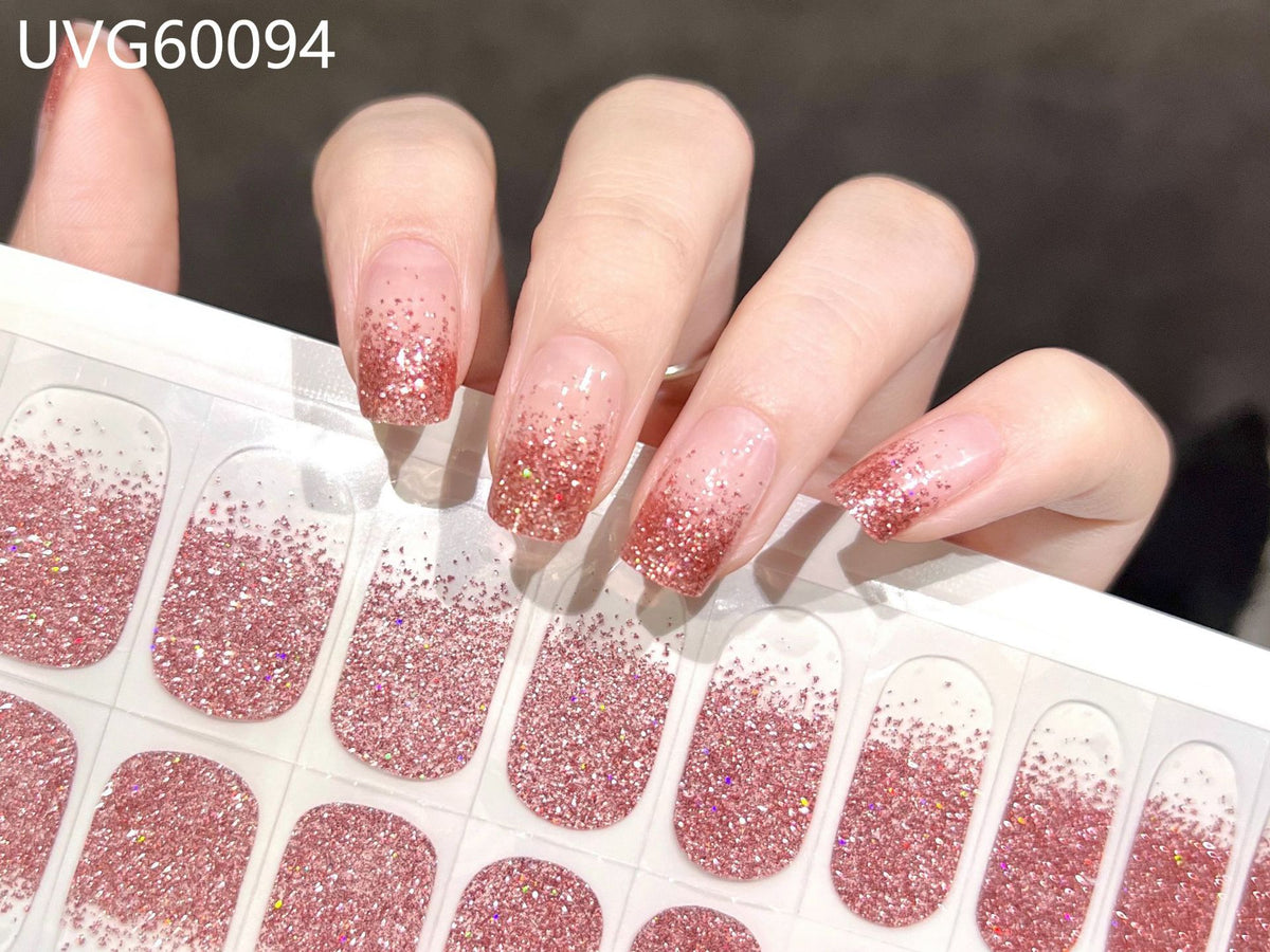Sticker à ongles de gel UV Semi-cuisiné à ongles UV