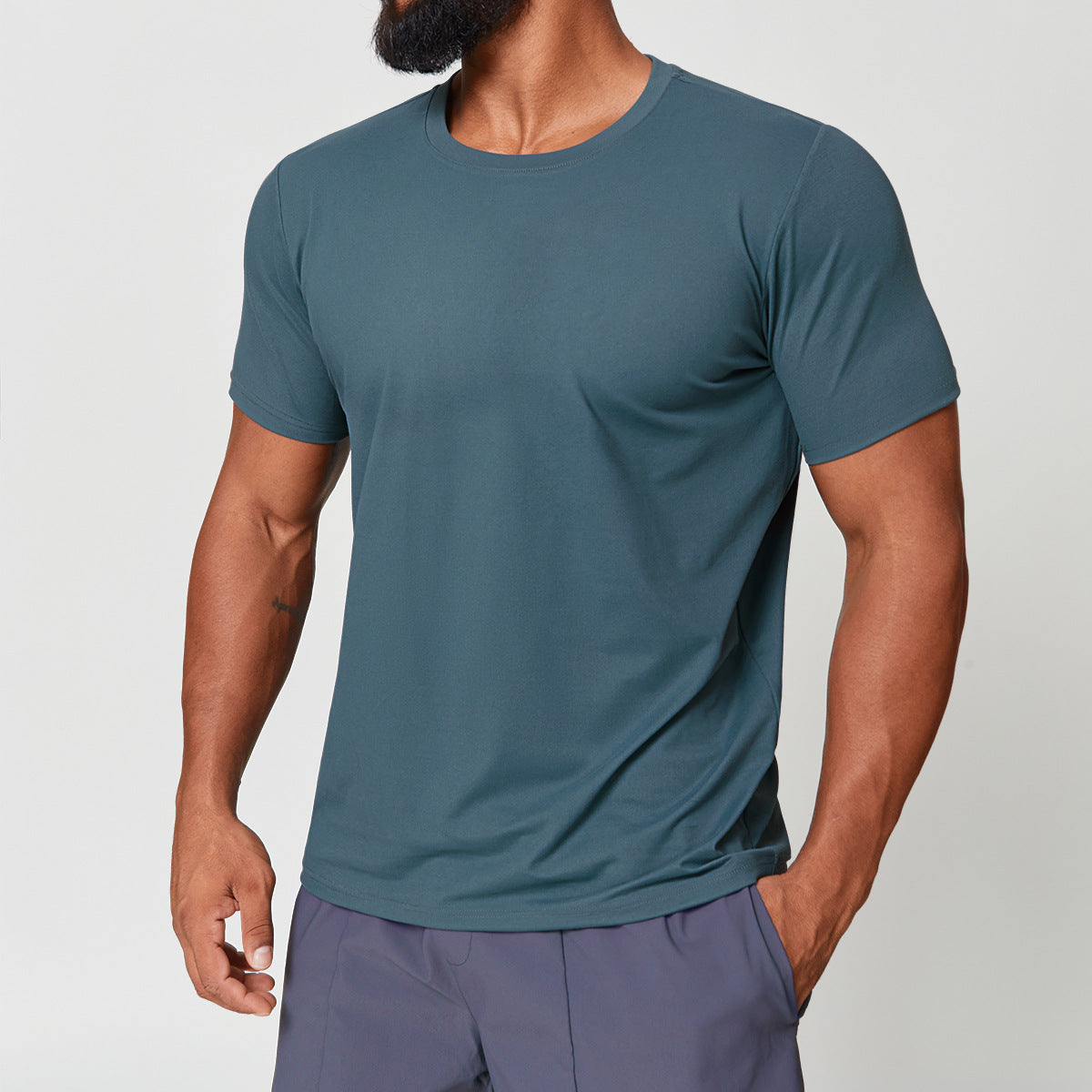 T-shirt homme col rond