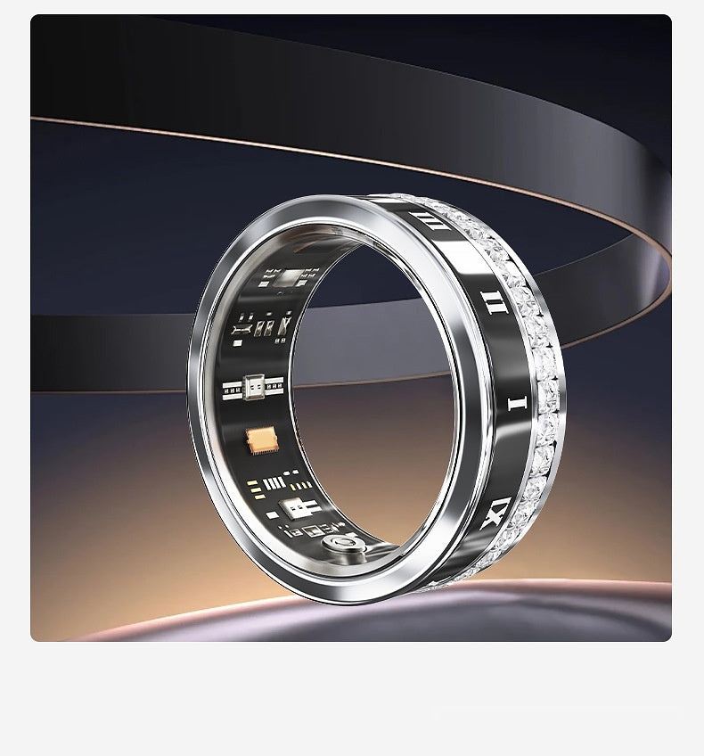 Multifonctionnel maison Diamond Inclaid Smart Ring