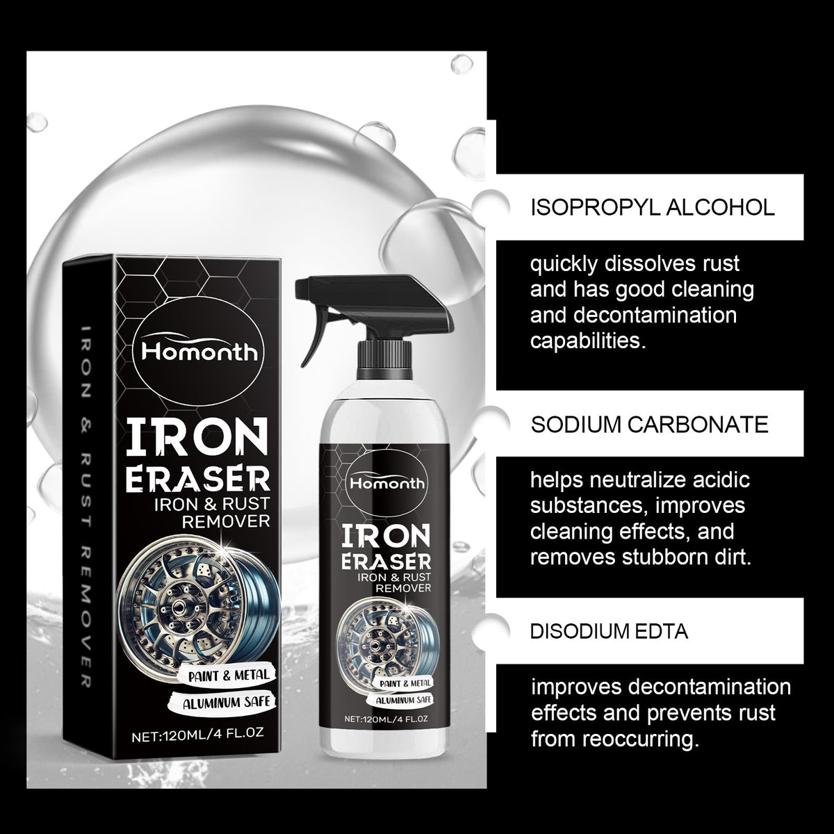 Homesh Car Rust Remover and Cleaner