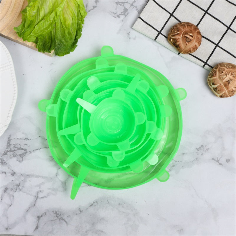 Multifonctionnelle Silicone Stretch Lids