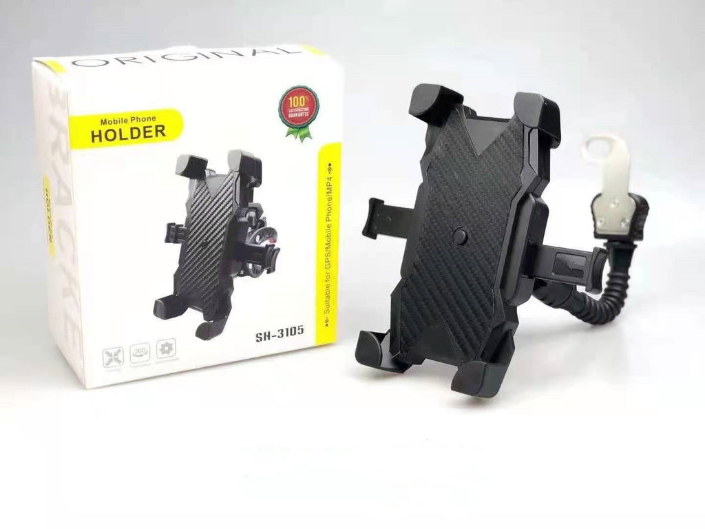 Cyclisme Vélo Retroview télescopique Miroir Cyclisme Anti-shake Mobile Phone Navigation Wate