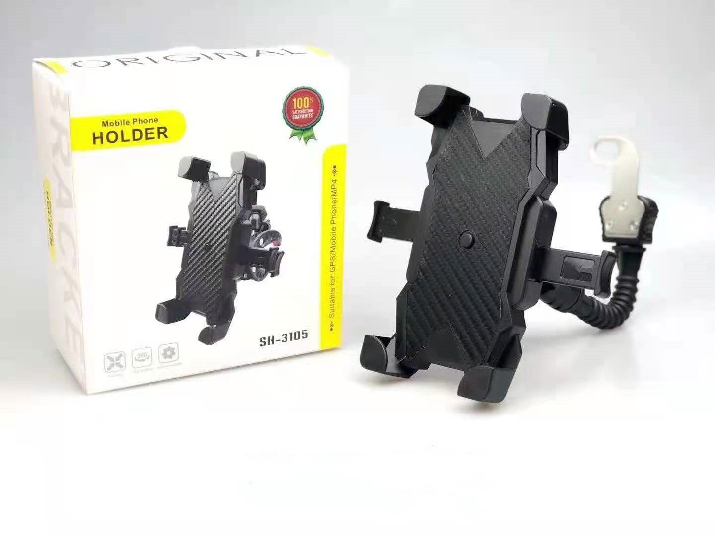 Cyclisme Vélo Retroview télescopique Miroir Cyclisme Anti-shake Mobile Phone Navigation Wate