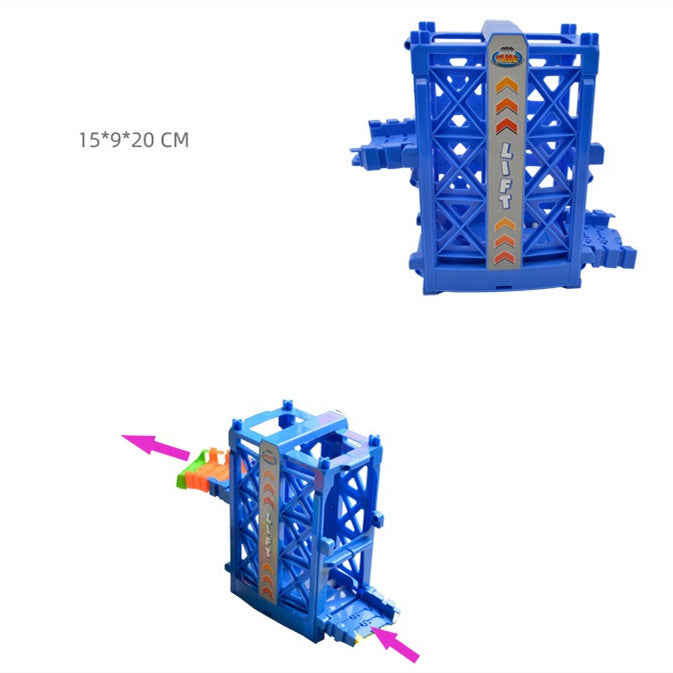 Jouets d'assemblage de bricolage de piste électrique pour enfants