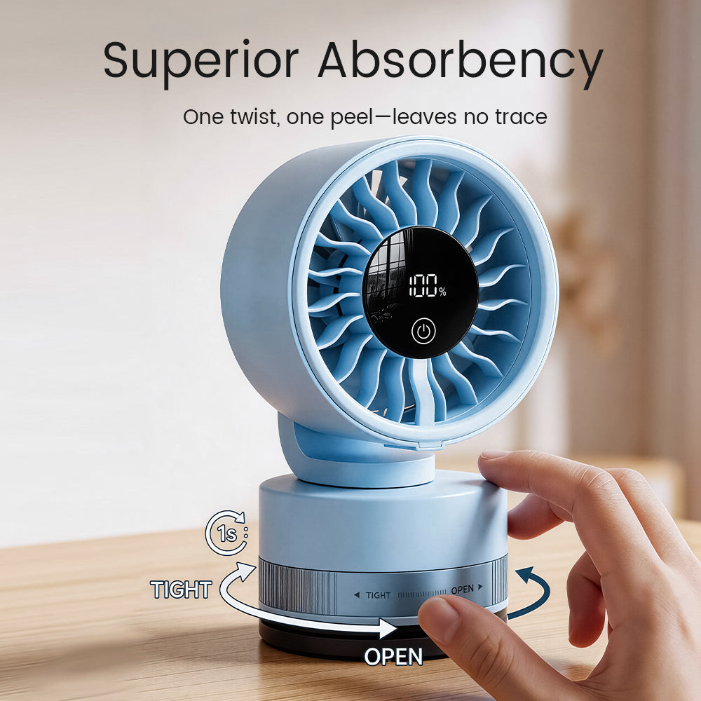 Ventilateur de coupe à aspiration haute capacité 4000 Mah avec une aspiration ultra forte
