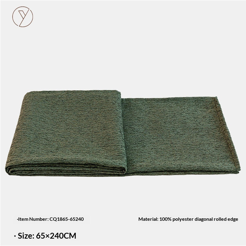 Couverture à lancer vert vintage de luxe légère
