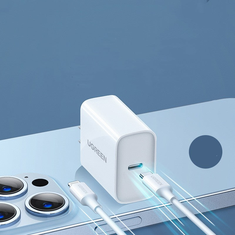 Lien vert IPhone14 Pd tête de charge rapide 20w approprié pour Apple