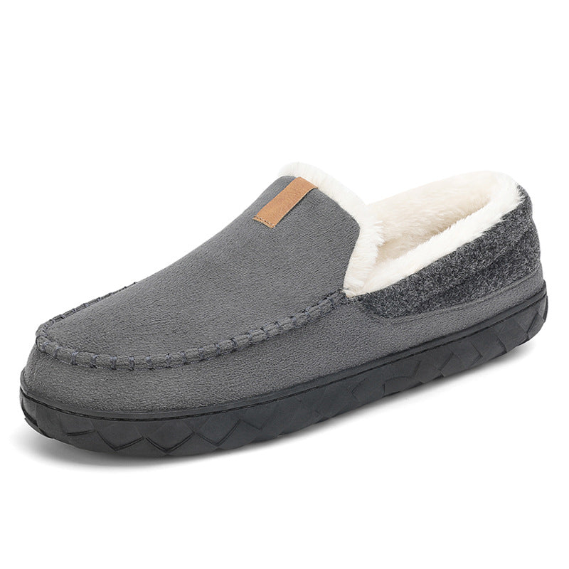 Bottes de neige thermique doublées de polaire pour hommes à usage extérieur