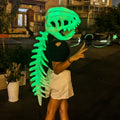 Halloween Glowing Dinosaur Skeleton Masque Enfants Jouet en peluche