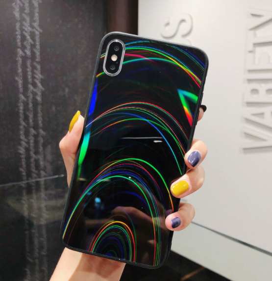 Cas de téléphone en gelée arc-en-ciel