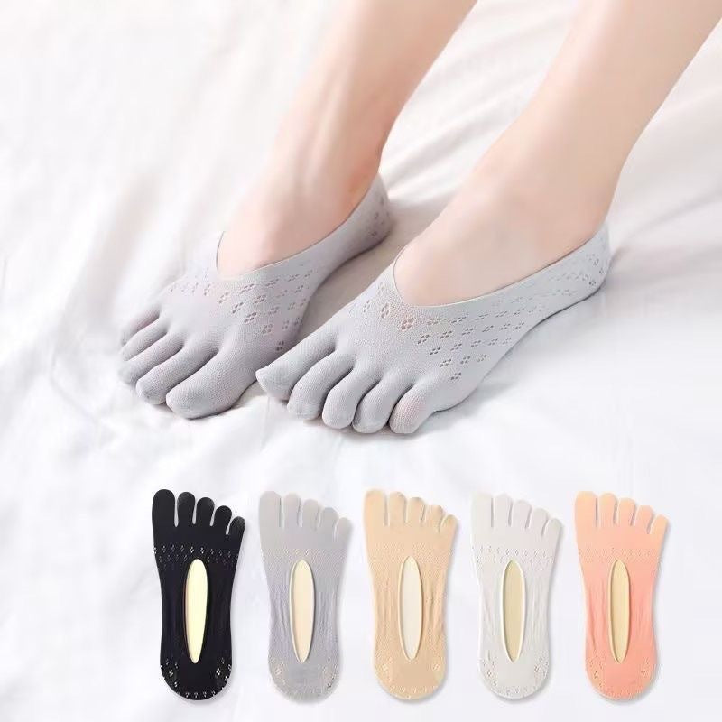 Chaussettes de bateau invisibles respirant Yoga Nylon