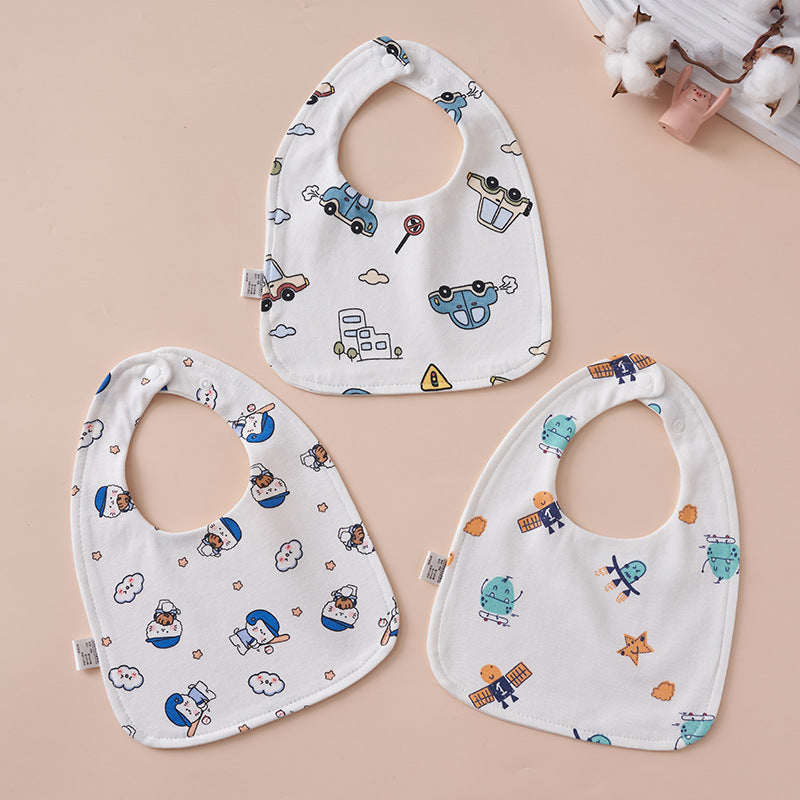 Bébés Pure coton U-forme Bib imperméable Bébé Bib