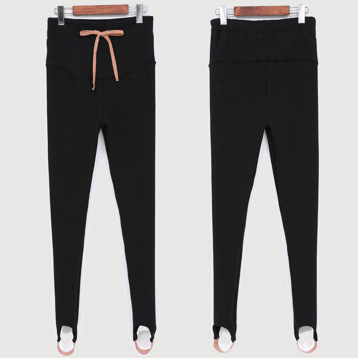 Corée du Sud maternité hiver femmes enceintes pieds jambes et pantalon en cachemire abdomen su