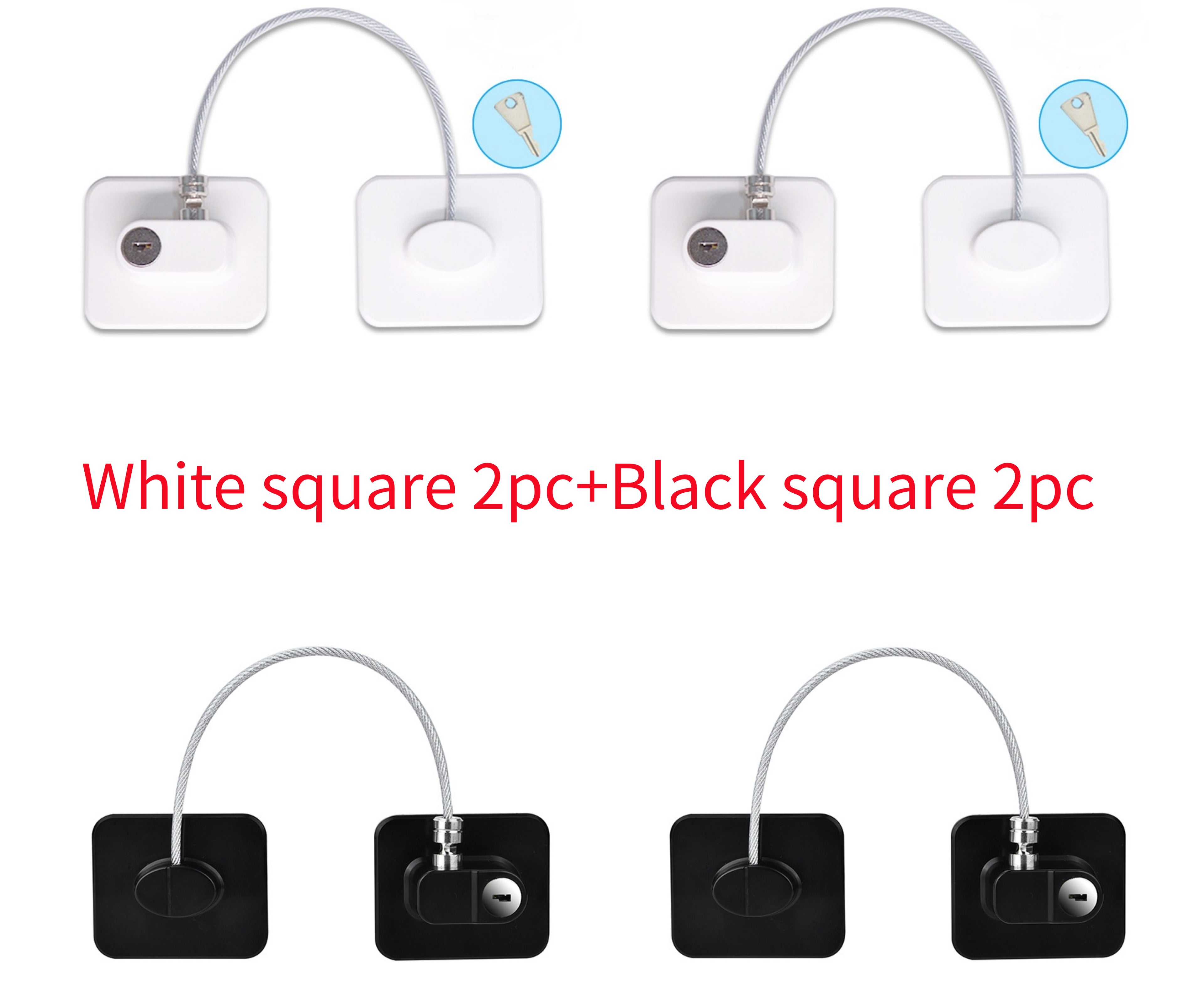 Fenêtre Sécurité Chaîne Verrouillage Fenêtre Cable Lock Restricteur Multifonctionnel Fenêtre Verrouillage Porte S