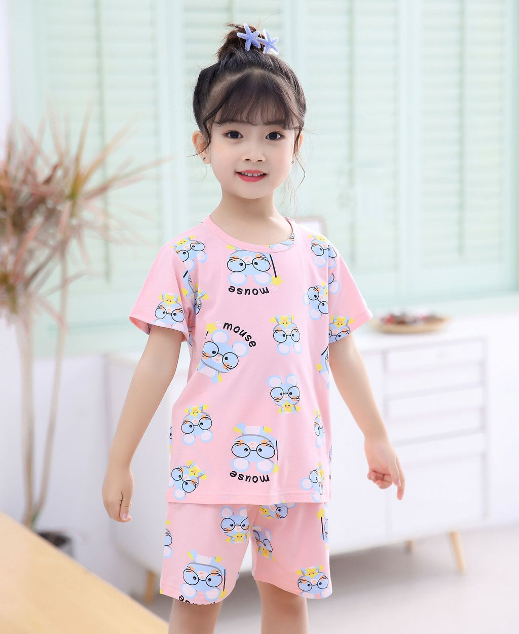 Version coréenne des vêtements et pyjamas pour enfants