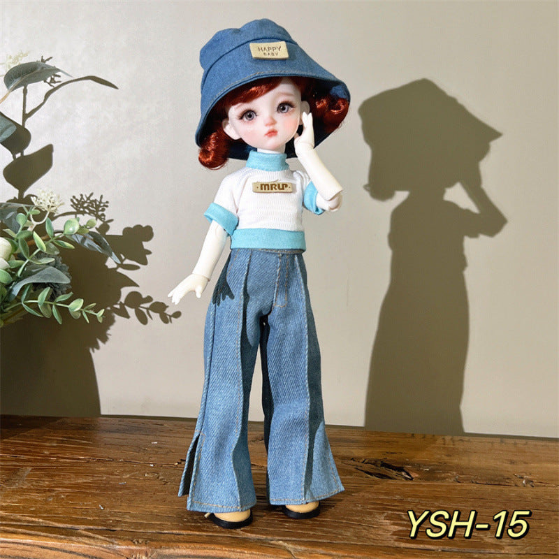 Vêtements de poupée BJD à 6 points 30 cm