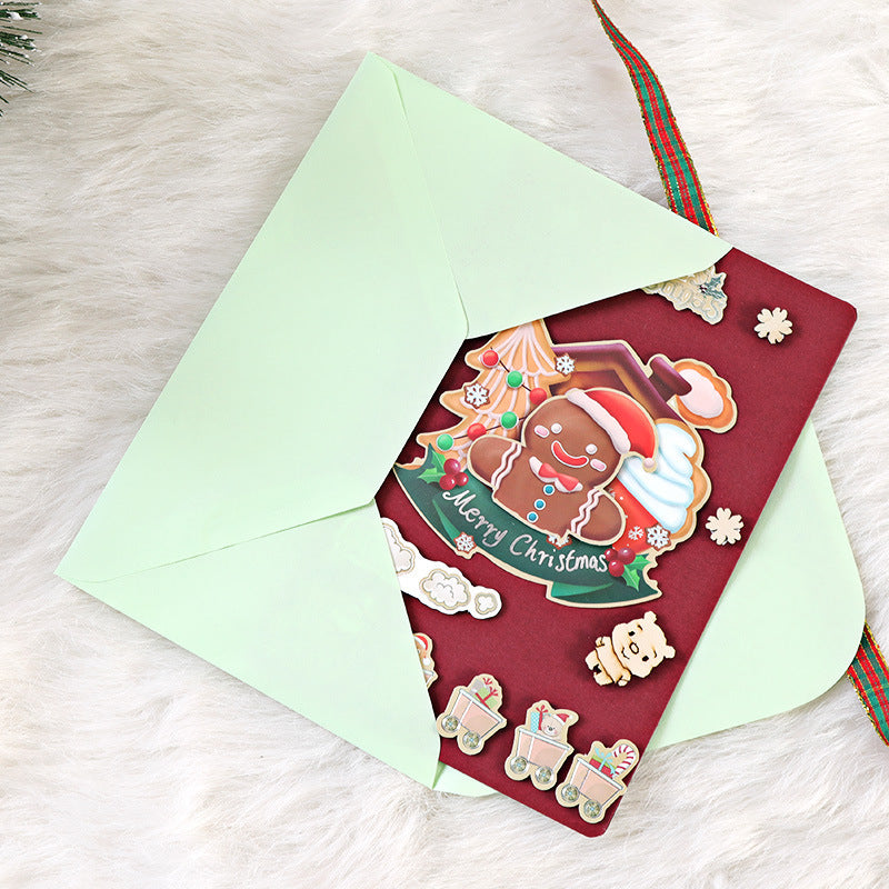Bricolage Carte de voeux Noël Creative Handmade Mignon